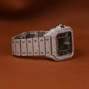 Reloj de Diamantes Fabricado en India, Elegante y Lujoso para el Uso Diario, Disponible a Bajo Precio - Product Image 6