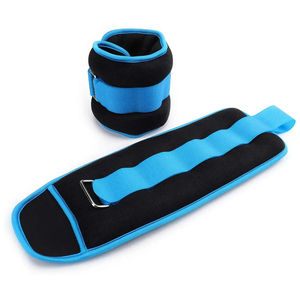 Sangles de cheville en néoprène personnalisées, directement de l'usine, avec anneau en D, réglables, antidérapantes, respirantes, pour la salle de sport, la musculation, l'exercice des jambes - Product Image 1