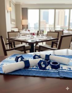 Anneaux de serviette en résine artisanale imitation écaille de tortue - Accessoires de table élégants pour les fêtes Durables et écologiques Design personnalisable - Product Image 3