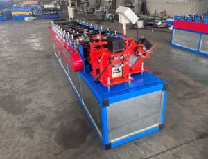 Machine de profilage de quilles en acier 2 en 1 pour profilés en C, en D, en U, en W, en T, en Omega, pour plafonds et ossatures métalliques, avec fonctions de poinçonnage de rainures et de profilage de poutrelles - Product Image 1