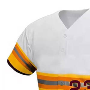 Diseño de Logotipo Personalizado, Uniforme de Béisbol Transpirable, Precio Razonable, Uniforme de Béisbol en Oferta - Product Image 4