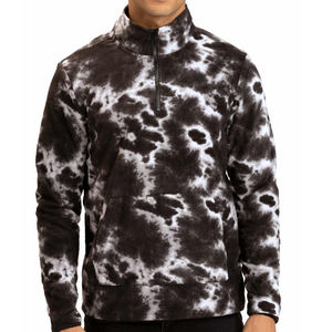 OEM Custom 100% Cotton Fleece <b>Quarter</b> 1/4 Half <b>Zip</b> Knitted <b>Sweater</b> Pullover Custom <b>Men's</b> <b>Sweaters</b> - Product Image 1