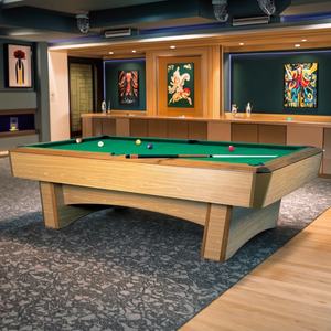 Vente en gros Fournitures de billard Table de billard commerciale personnalisée 9eet en ardoise Table de billard Tisch Table de jeu <span class=keywords><strong>Le</strong></span> Table pour club - Product Image 2