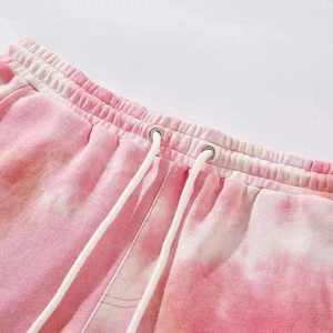 Vêtements pour hommes avec imprimé tie dye graphique avec cordon de serrage taille élastique décontracté course à pied sport athlétique - Product Image 5