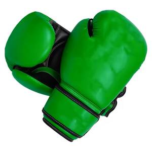 Ropa de moda Deportes Profesional Ganador Competición Entrenamiento Boxeo Ganar Guantes de entrenamiento de cuero en buena calidad para adultos - Product Image 2