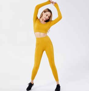 Conjunto de Yoga para Mujer, Ropa Deportiva para Gimnasio, Conjunto de Yoga Transpirable para Mujer - Product Image 2