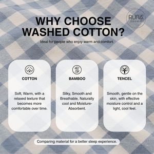 OEM ODM Bedding <b>Set</b> Premium Cream Cotton Washed Bedding <b>set</b> 4 PCS Cotton Bed Sheet 2 <b>Pillow</b> Case <b>Duvet</b> Cover - Product Image 5