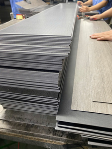 กระเบื้องพื้นหิน LVT แบบอเมริกันหรูหราทันสมัยกาว LVT 2.5M ~ 4mm มีความยืดหยุ่นมากขึ้นกระเบื้องพีวีซีราคาถูก - Product Image 6