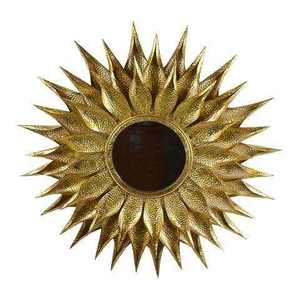 Modern Home Decorative <b>Large</b> Fancy Wall Mirror Round and Cone Shape with <b>Frame</b> for Dressing Room Decoration - Product Image 2
