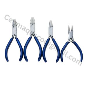 MAQNSCO High-quality Slim Stainless Steel New Six Piece <b>Pliers</b> and Cutters <b>Set</b> with 1 Year Warranty - Product Image 2