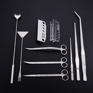 Kit de herramientas para acuario, tanque de peces, Aquascaping, pinzas para plantas acuáticas, tijera, espátula, tanque de Acuario, herramientas de paisajismo acuático 5 en 1 - Product Image 5