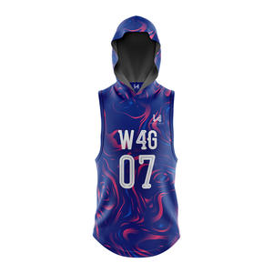 Camisetas de Fútbol Americano sin Mangas Personalizadas 7v7 para Hombre, Camuflaje, Bandera, OEM ODM, Tallas Grandes, Absorción de Humedad, Diseño Impreso por Transferencia de Calor - Product Image 5