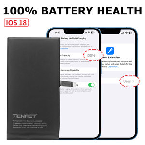 새롭게 업그레이드된 IOS18 실행 진단 정품 배터리, 아이폰 12 13 14 15 프로 맥스용 배터리 100% 성능, 알 수 없는 부품 문제 해결 - Product Image 2
