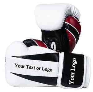 Gants de sport OEM Service Co BG-KS-001, gants de boxe en cuir PU respirant, professionnels, à doigts complets, fermeture à boucle et crochet pour - Product Image 5