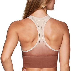 Sujetador deportivo de gimnasio con logotipo personalizado XL para mujer, ropa deportiva personalizada al por mayor, ropa deportiva para yoga, entrenamientos de empuje, nuevo diseño, Sujetador deportivo para ejercicio - Product Image 2