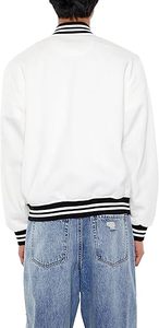 Premium Custom Mens Varsity Letterman Chaquetas: Vintage Streetwear Baseball Bomber Jacket para Hombres Mujeres Casual Leather OEM - Product Image 1