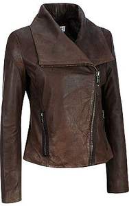 Leather <b>Jacket</b> for Men and Women with Faux <b>Fur</b> <b>Hooded</b> Breathable & Windproof Cotton Lined Winter Classy Vintage - Product Image 2