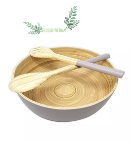 Produit de bambou vietnamien filé ensemble de bols en bambou/bols en bambou pour les enfants et bon prix par Eco2go - Product Image 4