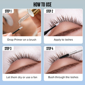 Colle pour extensions de cils |   Formule liquide végane et sans cruauté animale |   Prétraitement pour une meilleure rétention |   Ingrédients de qualité supérieure | - Product Image 4