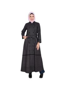Moderno Casual Islámico Modesto Largo Abaya Última Colección de Dubai Venta Caliente Perla Bordado Plisado Musulmán Vestido Abrigo Estilo - Product Image 4