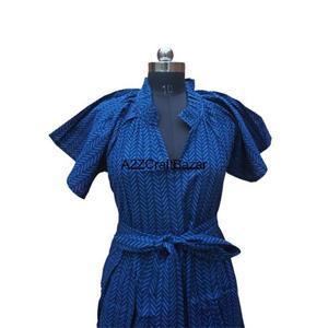 Vestido Sari Vintage Hecho a Mano con Parches de Seda para Mujer, Kimono Corto, Ropa de Playa, Estilo Veraniego - Product Image 3