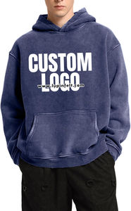 2025 sudaderas con capucha para hombre más vendidas diseño personalizado bordado transpirable sostenible sudaderas con capucha de gran tamaño para invierno bajo - Product Image 2