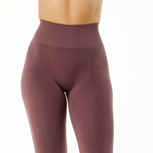 Leggings de fitness pour femmes sur mesure confortables haut tendance nouveaux modèles vente chaude à des prix bas Leggings de yoga taille élastique - Product Image 5