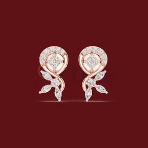 Boucles d'oreilles de bijouterie fine Boucles d'oreilles en diamant cultivées en laboratoire certifiées Argent pour femme - Product Image 1