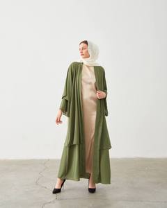 Robe Abaya d'été pour femmes, nouvelle saison, Kaftan, tunique, dubaï, mode musulmane, turque, robes islamiques - Product Image 3