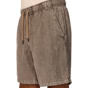 Vintage Custom <b>Men's</b> 100% Cotton Sunfade Drawstring <b>Shorts</b> Distressed Acid Wash Solid Pattern Applique <b>Patch</b> Anti-Wrinkle - Product Image 6