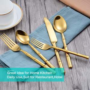 Ensemble de couverts en métal de qualité supérieure, fabriqué à la main, élégant, durable et intemporel, essentiels pour la salle à manger - Product Image 4