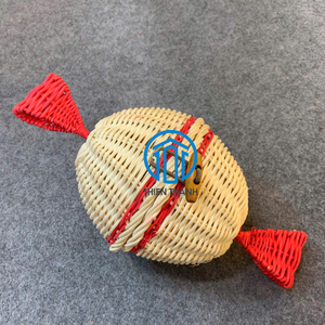 Cesta de Regalo de Caramelo de Ratán Natural Bonita con Nuevo Diseño para Decoraciones de Fiesta de Regalo de Bebé de Chocolate de Caramelo para Vacaciones de Ramadán Eid - Product Image 3