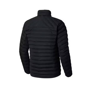 Vente en gros Veste matelassée d'hiver de haute qualité pour hommes avec logo personnalisé OEM Veste matelassée imperméable à bulles imprimée avec poche - Product Image 5