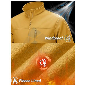 Qualité supérieure Respirant Hommes Printemps Imperméable Softshell Veste Durable Montagne En Plein Air Softshell Veste - Product Image 4