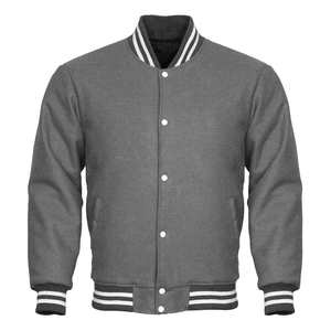 Men's Varsity <b>Jacket</b> For Winter Breathable Quick Dry with Stand Collar and Full Sleeves Varsity <b>Jackets</b> - Product Image 2