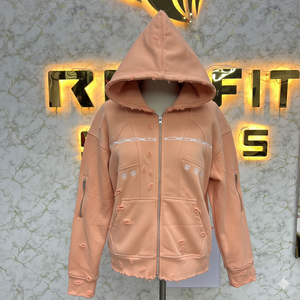 Toutes les couleurs Plus Size New Style Most Demanded Zipper Hoodie Puff Printed Factory Made Cheap Price Hoodies Men Men's Hoodies - Product Image 1