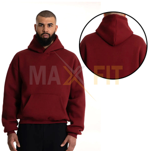 Sudaderas con capucha de gran tamaño para hombre de mejor diseño, tela transpirable de alta calidad, suministro directo de fábrica, superventas para el invierno - Product Image 5