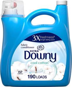 Suavizante de Telas Líquido Ecológico Downy Sin Fragancia 2 en 1 Fresco y Suave 140 Fl Oz 190 Lavados - Product Image 3