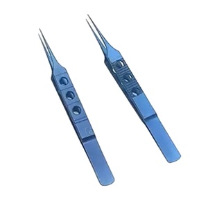 Gran oferta, juego de cataratas Manual de acero esterilizable en autoclave, 12 Uds., instrumentos oftálmicos oculares de alta calidad, bandeja de esterilización con certificación CE - Product Image 1