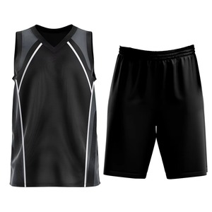 Conjunto de camiseta y pantalones cortos de baloncesto personalizado al por mayor diseño sublimado vibrante uniforme de equipo transpirable de secado rápido ropa deportiva de entrenamiento - Product Image 1