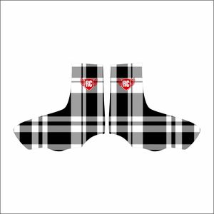 PURO personalizado sublimado cinta Rosa concientización sobre el cáncer de mama Fútbol Juvenil Americano tacos de fútbol cubre polainas - Product Image 5