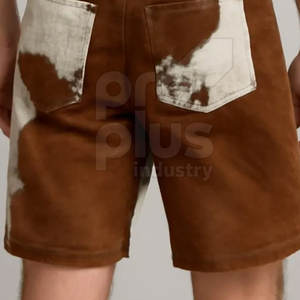 Comfortable Fashionable Solid Casual Eco-Friendly Cowhide Leather <b>Shorts</b> for Men Women Mid Breathable <b>Quick</b> <b>Dry</b> Durable Stylish - Product Image 6