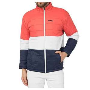 Casual Men's Winter <b>Puffer</b> <b>Jacket</b> <b>Light</b> Weight <b>Jacket</b> Male windproof <b>Puffer</b> Different Colors Penal Full Zipper <b>Puffer</b> Mens - Product Image 1