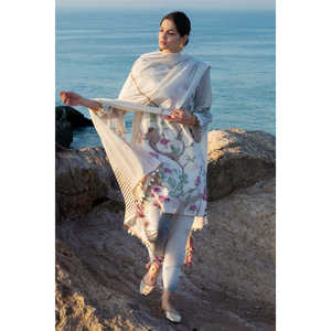 Conjunto de Traje Jacquard de 3 Piezas para Mujer con Dupatta MJ-52019 - Product Image 2