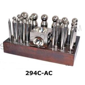 Dapping Punch Set de 25 outils de bijouterie faisant un outil professionnel de haute qualité utilisation la plus basse pour la fabrication d'outils professionnels - Product Image 2