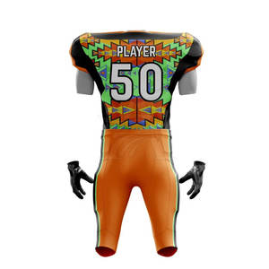 Uniforme de football américain de la meilleure qualité pour l'entraînement et les matchs avec des matériaux durables - Product Image 3