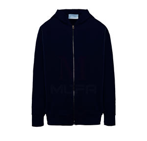 Sweat à capuche zippé 100% coton de luxe pour hommes, design personnalisable, style streetwear avec solutions OEM pour la saison d'hiver 2024 - Product Image 1