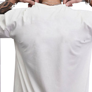 Nuevo estilo Fitness Workout 95% algodón Running Sport Gym Camiseta de manga corta para hombres - Product Image 3