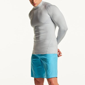 Mangas largas Nuevo diseño Hombres Rash Guard Venta en línea Hombres Rash Guard Servicio OEM Hombres Rash Guard - Product Image 3
