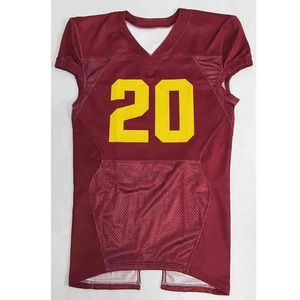 Conception personnalisée Uniforme de football américain Maillot de haute qualité avec broderie Chemises respirantes pour adultes - Product Image 6